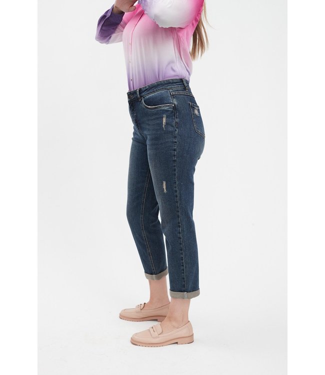 FDJ GIRLFRIEND WITH ROLLED-UP HEM