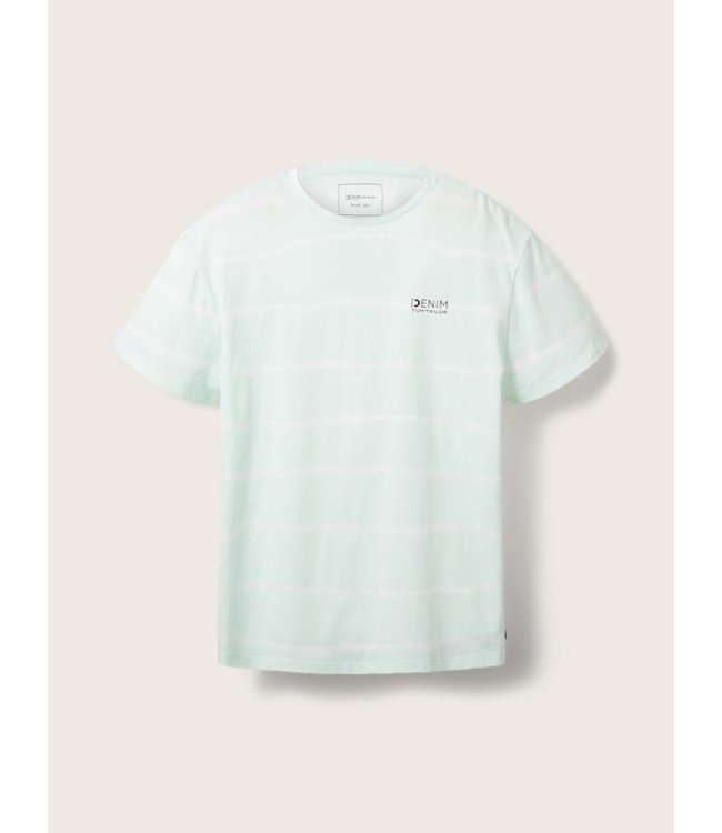 TOM TAILOR T-shirt in a tie-dye look