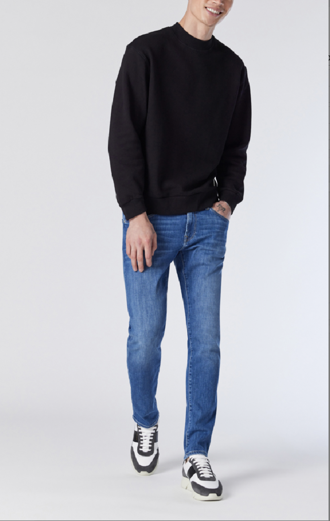 Jake Dark Mocha Blue Mavi Pro Jean Pants main image 1