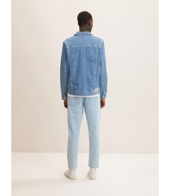 TOM TAILOR Used Light Stone Blue Jean Jacket