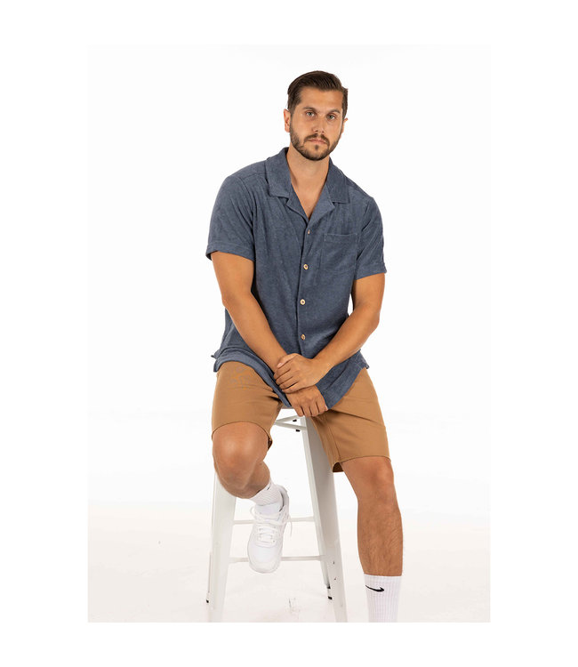 Hedge Mens Button Down Top