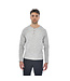 HEDGE HEDGE Long Sleeve Textured Henley Grey