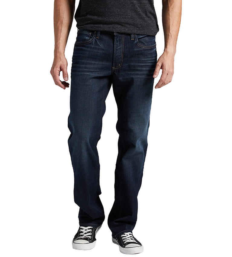 Silver Jeans M12401RAS449 Allan Classic Straight Leg