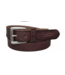 SILVER JEANS Genuine Leather strap with washed brown finish