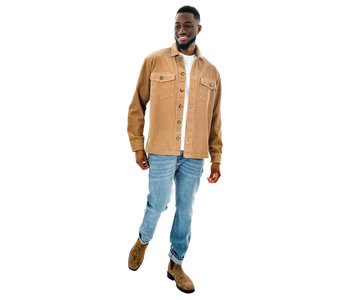 Hedge Unisex Corduroy Jacket Tan