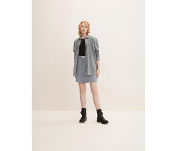 TOM TAILOR  Grey Denim Mini Skirt