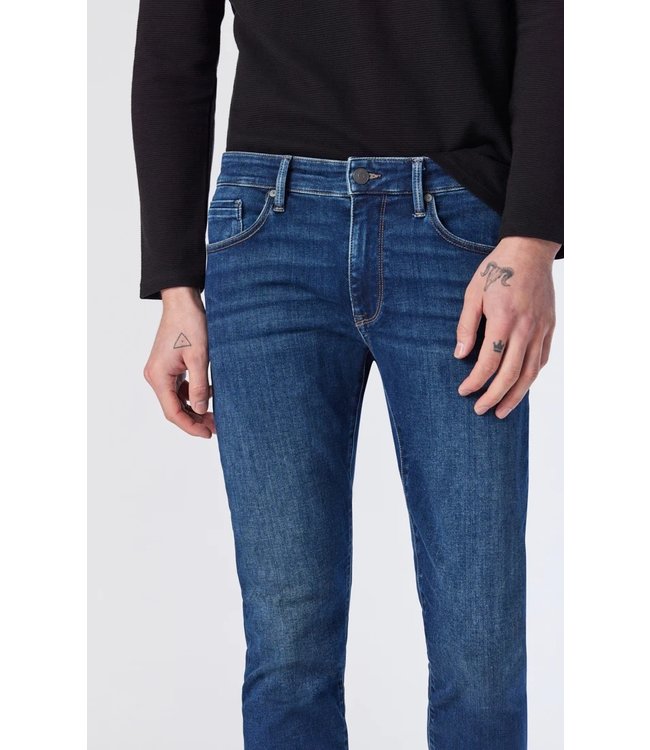 Jake Slim Leg Jeans Regular Rise | Dark Brushed Athletic