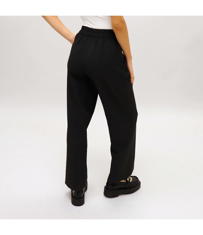 RD Style BLAKE SUIT FLAT FRONT PANT IN BLACK