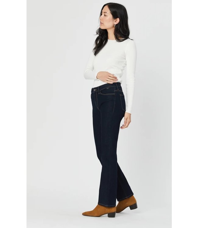 MAVI JEANS Kendra Straight Leg  High Rise Rinse Supersoft