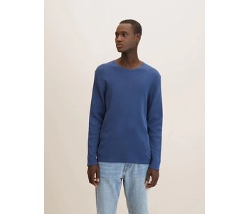 TOM TAILOR Zig Zag Structure Sweater