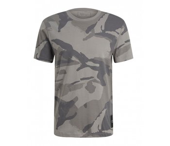 TOM TAILOR  Short Sleeve Grey Camouflage  T Shirt