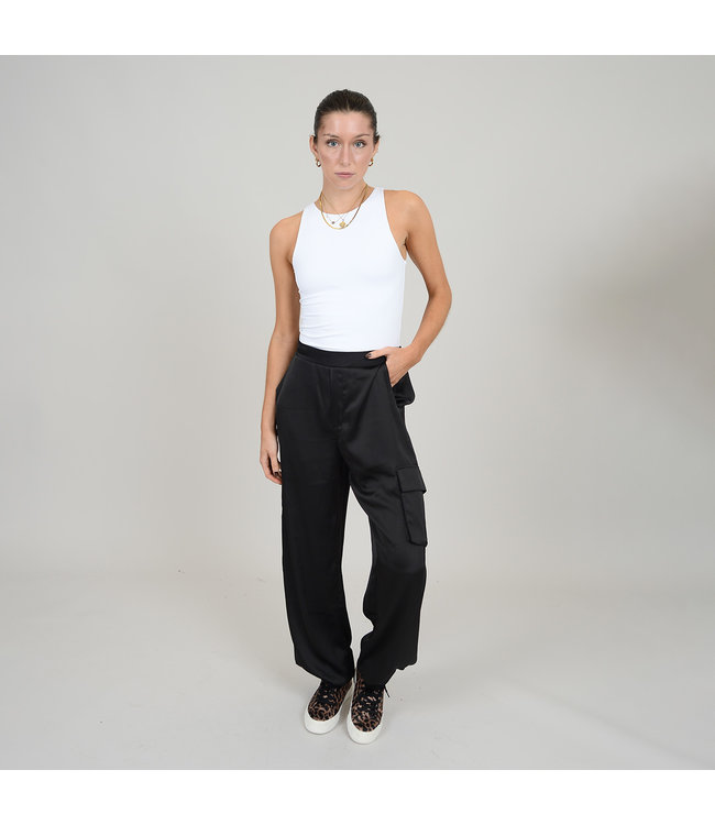 RD  Style ROXANNA CREWNECK BODYSUIT WHITE