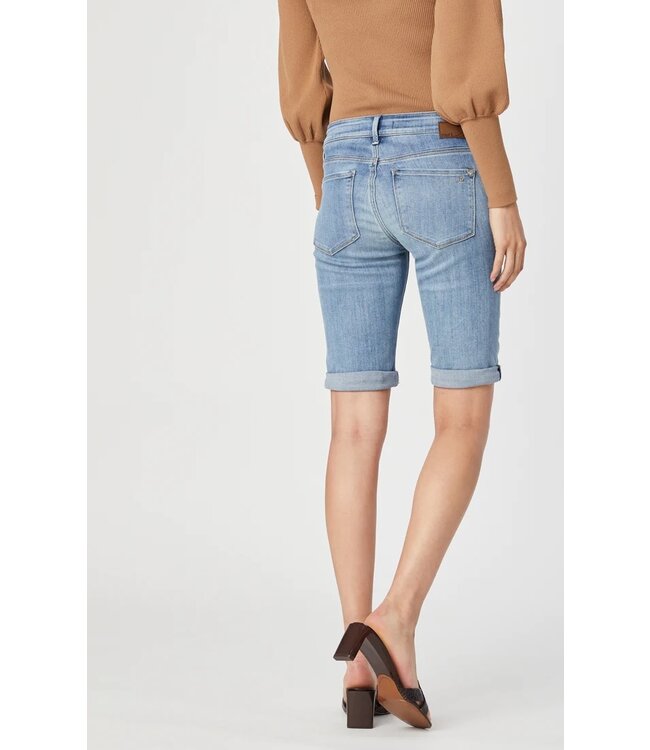 Karly Denim Bermuda Shorts Mid Rise | Light Foggy Supersoft