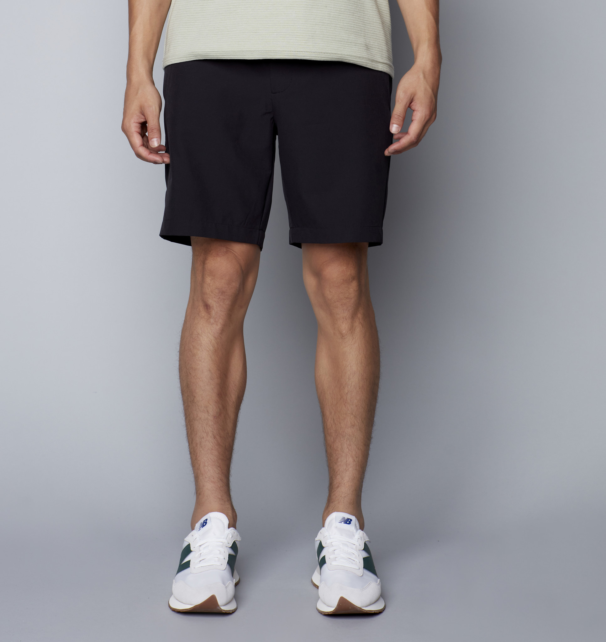 Men's knit jogger shorts sale