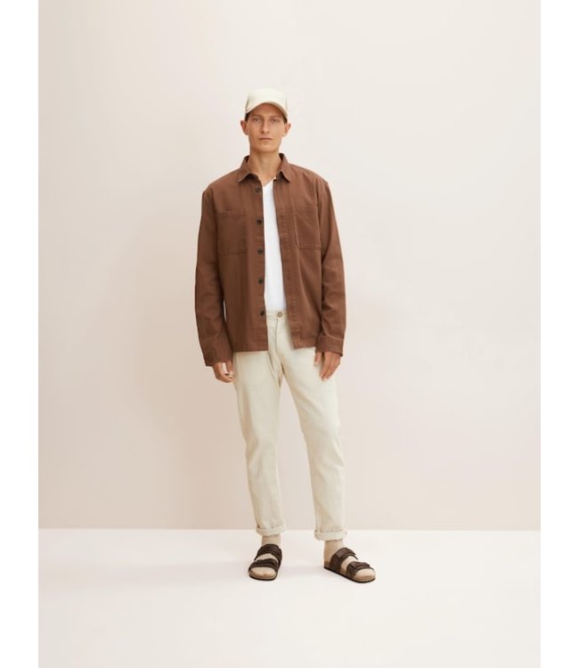 TOM TAILOR set of 2  V Neck T-shirt double pack white