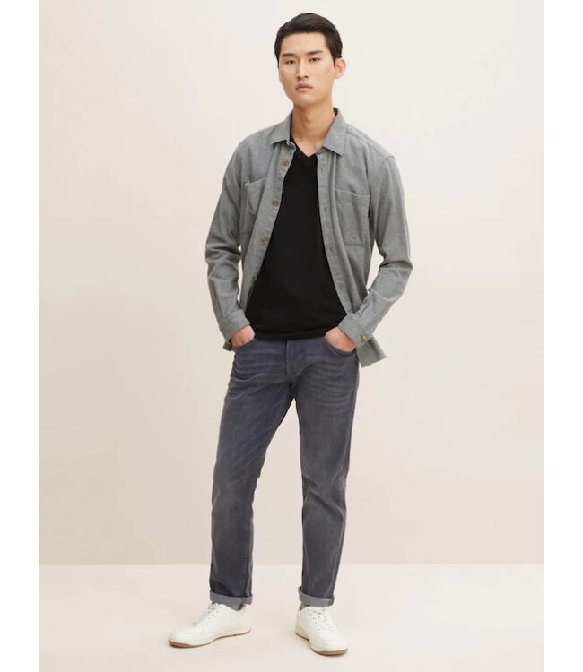 TOM TAILOR set of 2  V Neck T-shirt double pack white