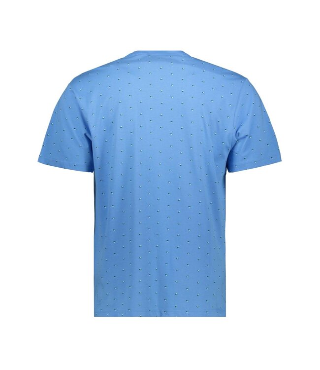 TOM TAILOR Short Sleeve T-Shirt with Diamond Pattern with chest pockets