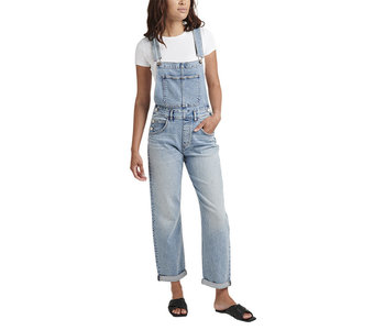 Silver JEANS BAGGY OVERALL LIGHT BLUE