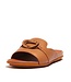 FitFlop Fitflop GRACIE  Circlet Leather Slides Latte Tan