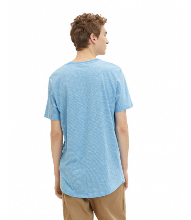 TOM TAILOR Longline Crew Neck T Shirt