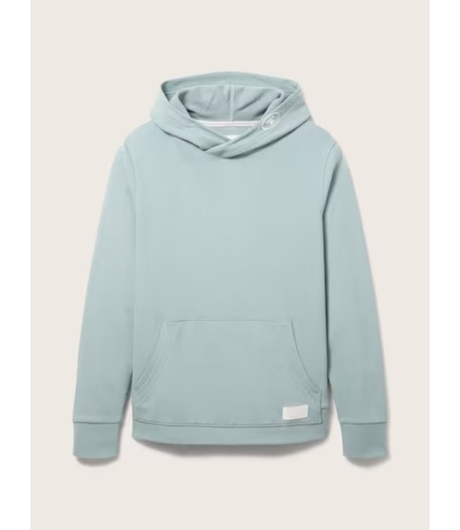 TOM TAILOR Hoodie with kangaroo pocket light ice blue