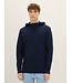 TOM TAILOR TOM TAILOR Structured Long Sleeve Hoodie Sky Captain Blue