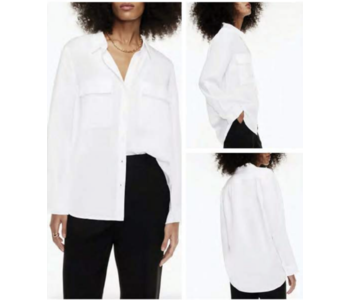 POINT ZERO Utility button up top White