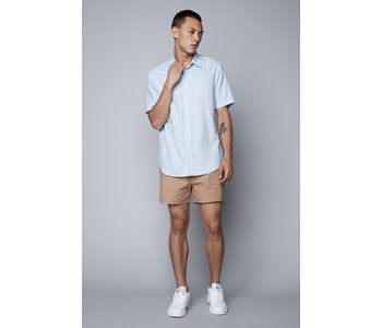 HEDGE MENS SHORT SLEEVES BUTTON UP SHIRT