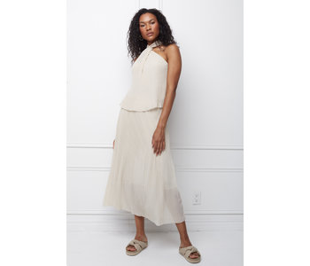 RD Style PAMELA RELEASE PLEAT SKIRT