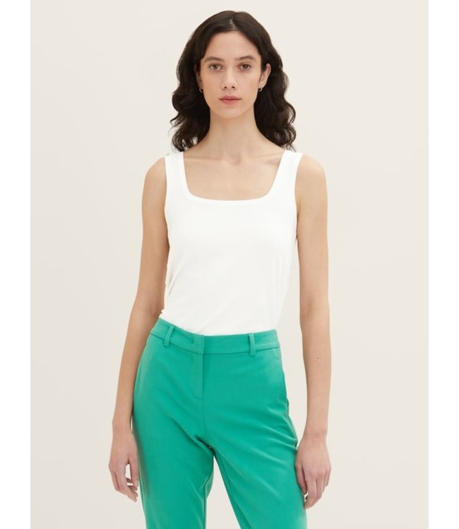 TOM Tailor Tank Top  with square neckline
