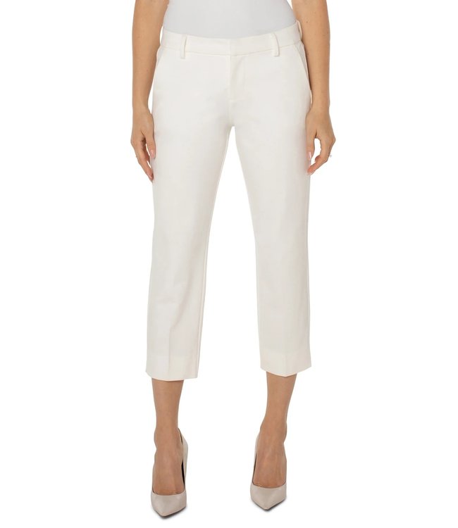 LIVERPOOL KELSEY CROP TROUSER WITH SIDE SLIT 26