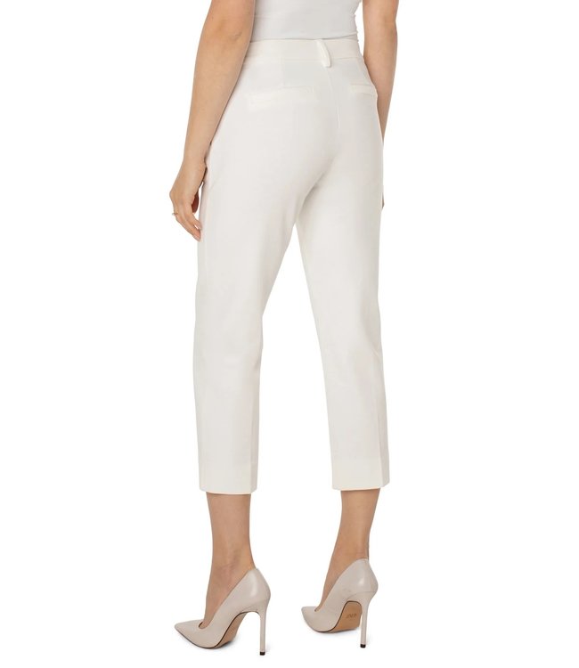 LIVERPOOL KELSEY CROP TROUSER WITH SIDE SLIT 26