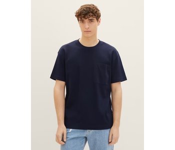TOM TAILOR  T-shirt with texture details