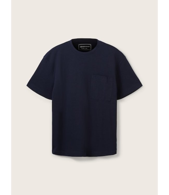TOM TAILOR  T-shirt with texture details