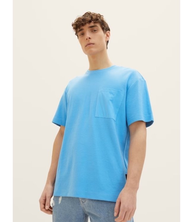 TOM TAILOR  T-shirt with texture details