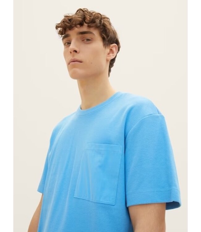 TOM TAILOR  T-shirt with texture details