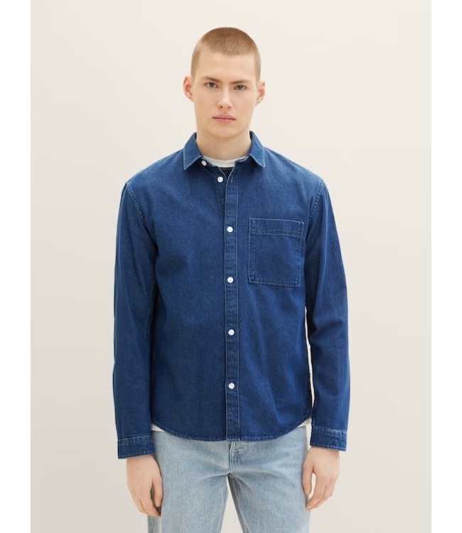 TOM TAILOR Relaxed Denim Shirt