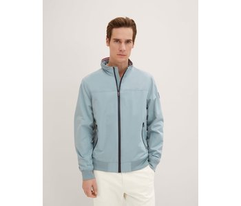 TOM TAILOR Jacket with a stand-up collar grey mint