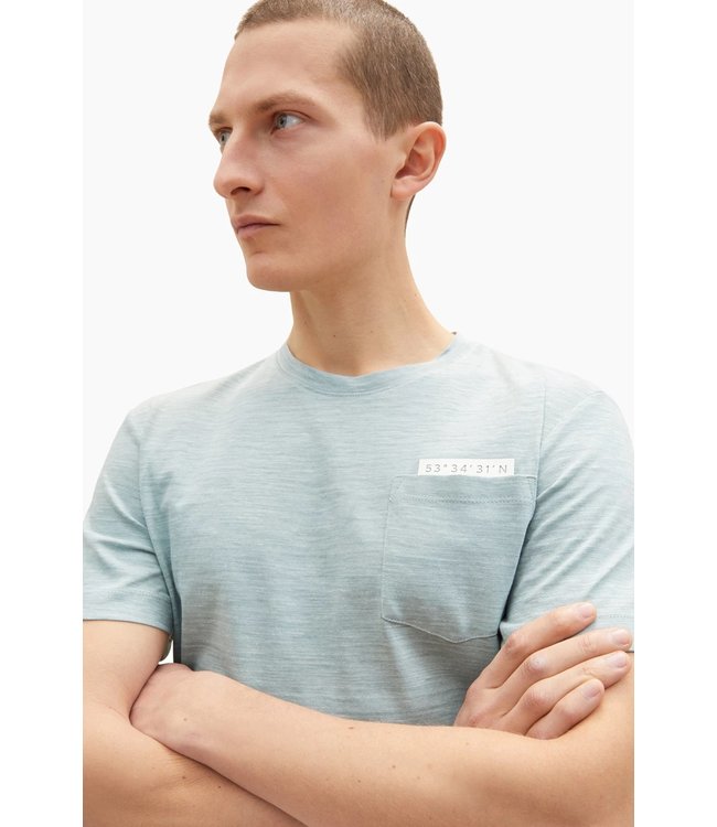 TOM TAILOR Injected t-shirts with front pocket