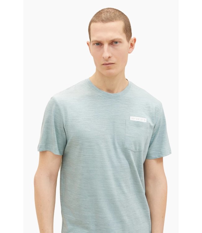 TOM TAILOR Injected t-shirts with front pocket
