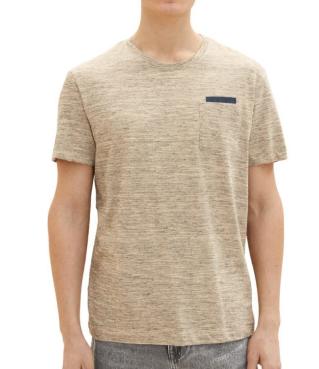 TOM TAILOR Injected t-shirts with front pocket