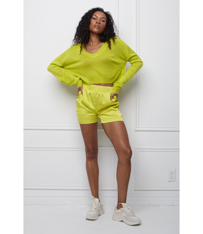 RD Style PATTI PULL-ON SHORT WITH SLANT POCKET