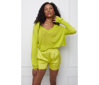 RD Style PATTI PULL-ON SHORT WITH SLANT POCKET