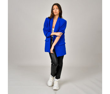 RD Stle BRITANY TAB SLEEVED BLAZER BRIGHT BLUE