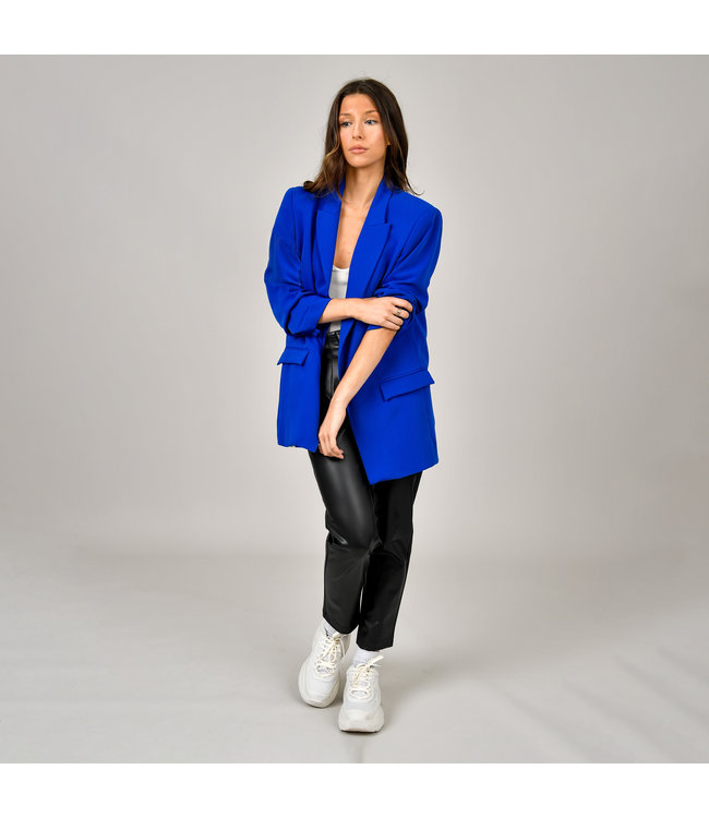 RD Stle BRITANY TAB SLEEVED BLAZER BRIGHT BLUE