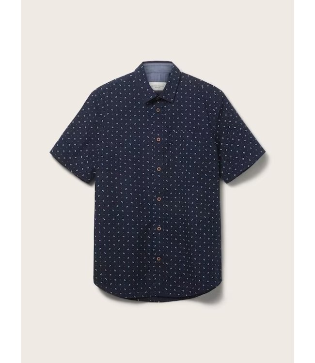 TOM TAILOR Patterned short-sleeved shirt