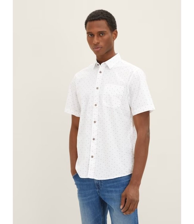 TOM TAILOR Patterned short-sleeved shirt