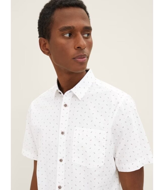 TOM TAILOR Patterned short-sleeved shirt