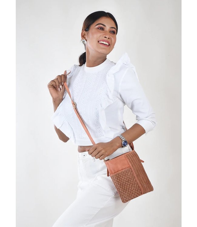 Pixie Cross body Leather wallet