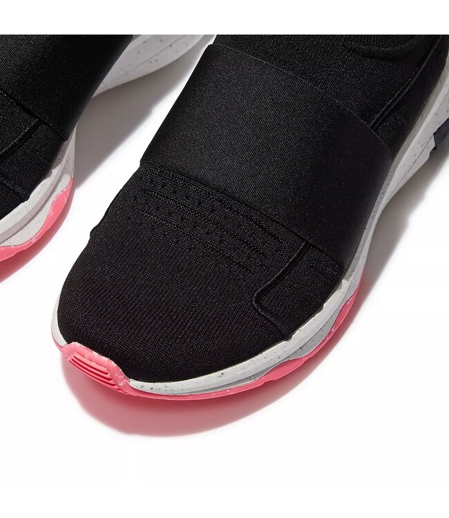 Fitflop VITAMIN  KNIT ELASTIC SPORTS SNEAKERS Black Mix